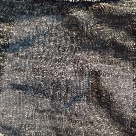 Oiselle Womens Flyte Long Sleeve Tech Running T-Shirt Size XS Gray Black Workout - Picture 5 of 5